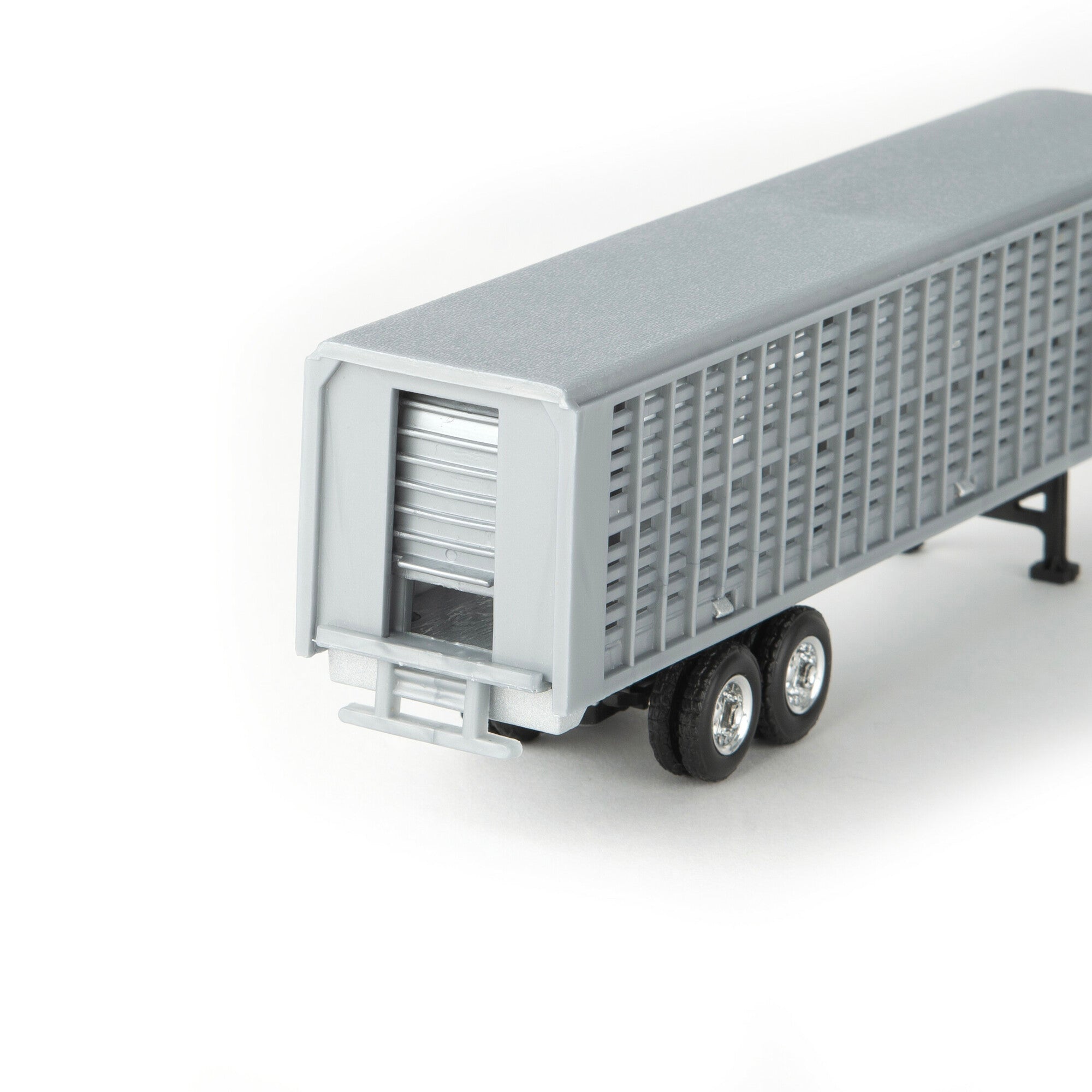 Semi with Cattle Trailer, Steer & Calf