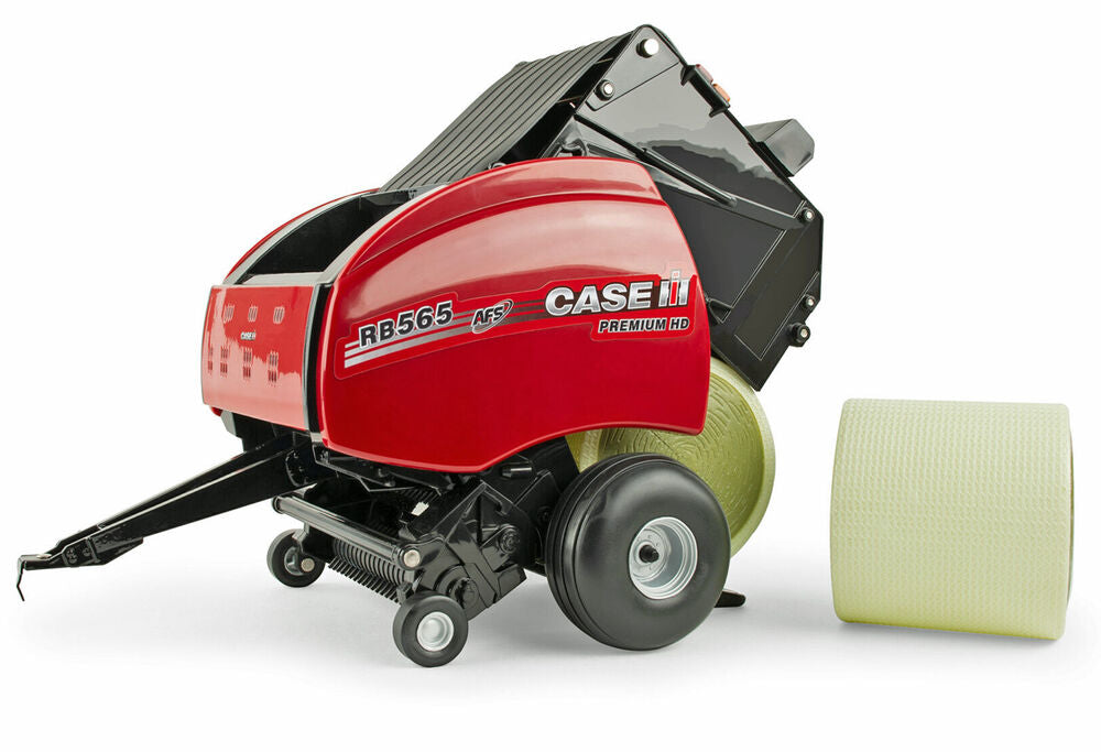 Case/ih RB565 round baler with two bales