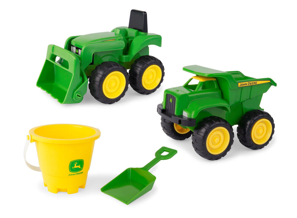 Dump truck & big scoop - 15CM sand pit value set