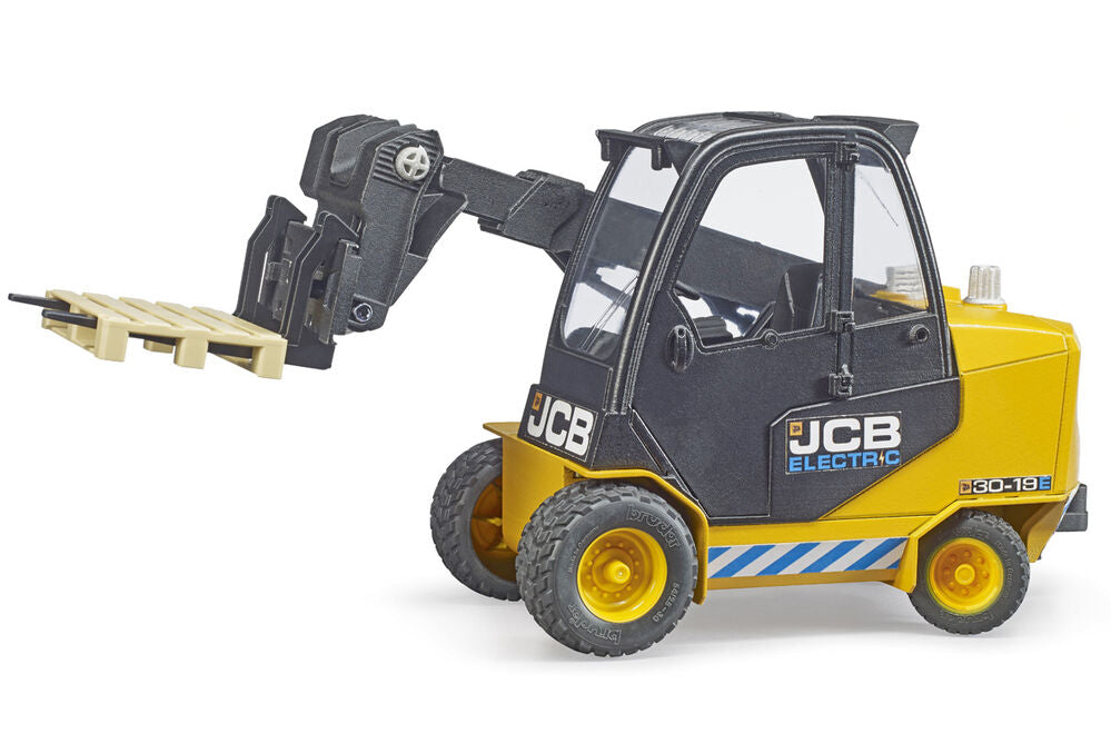JCB teletruck skid steer loader with forks