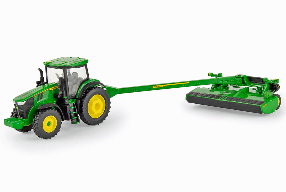 John Deere 7R 270 tractor with C500 mower conditioner