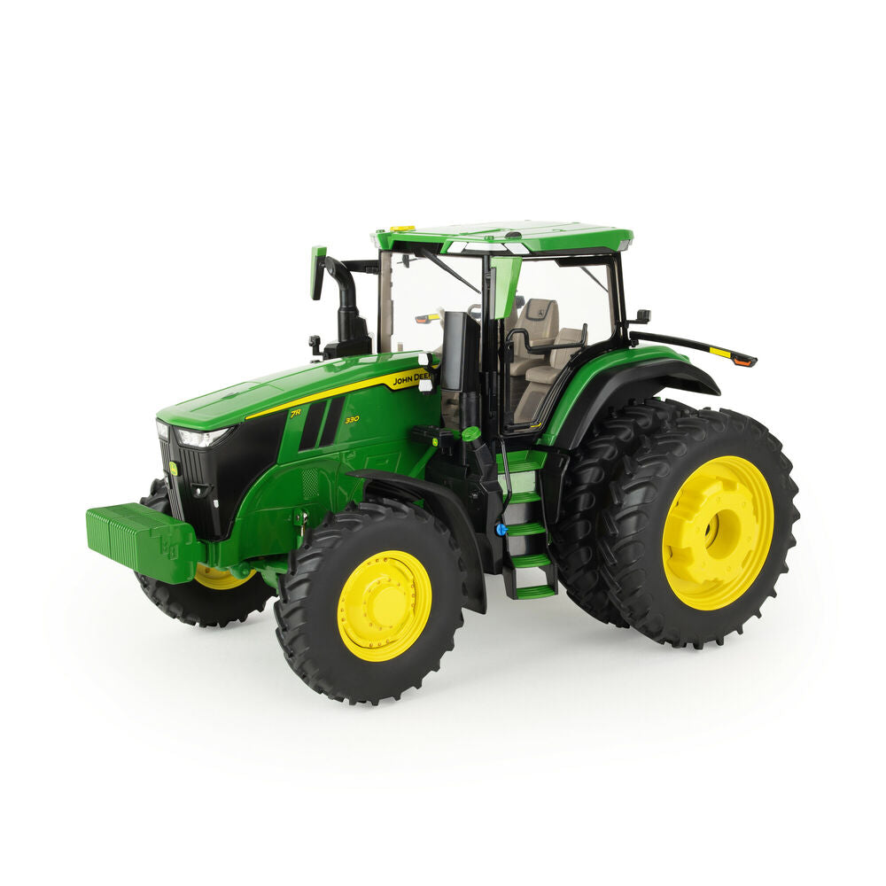 John Deere 7R 330 tractor with rear duals prestige series