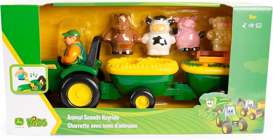John Deere animal sounds hayride