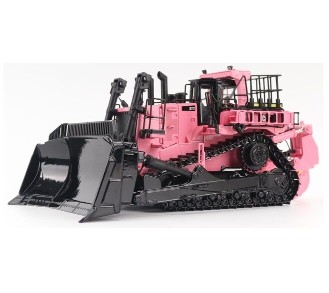 Pink D11T bulldozer