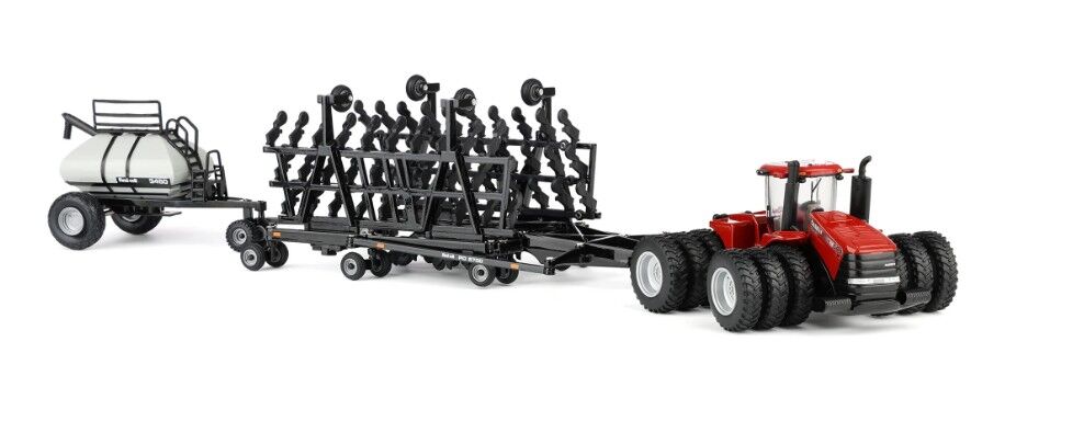 164 Case IH Steiger 600 HD Tractor with FlexiCoil PD5700 Air Seeder and 3450 Cart scale model by Collector Models