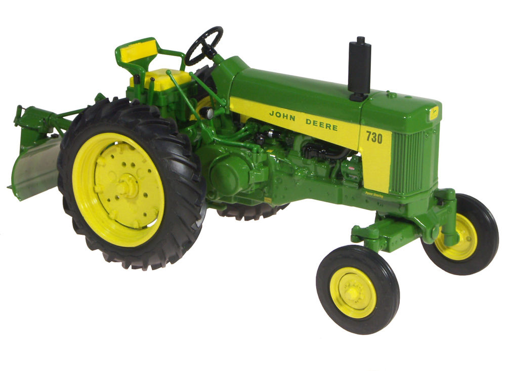 730 TRACTOR w wf axle plus bonus REAR GRADER BLADE  Prestige series scale model by Collector Models