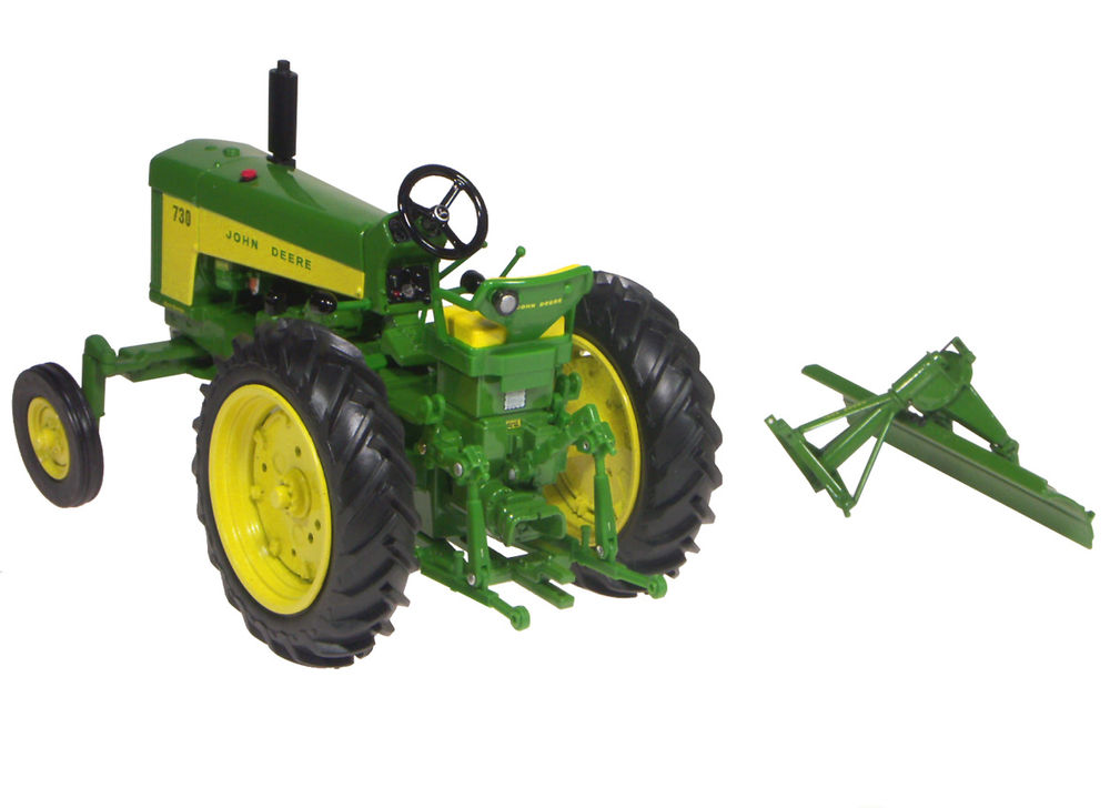 730 TRACTOR w wf axle plus bonus REAR GRADER BLADE  Prestige series scale model by Collector Models