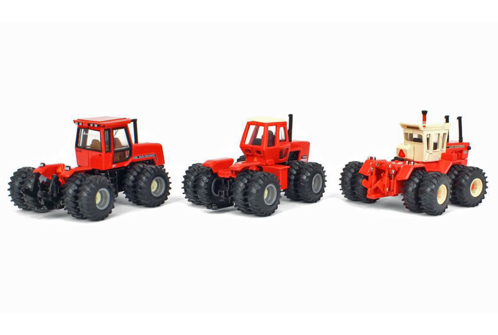 ALLIS CHALMERS 440 7580 4W 220 4WD TRACTORS  50th Anniversary set scale model by Collector Models