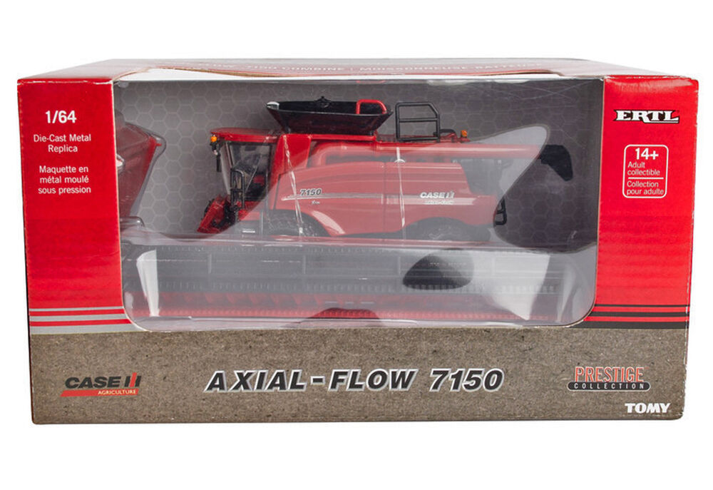 CASEIH 7150 HEADER with GRAIN + CORN FRONTS  Prestige series scale model by Collector Models