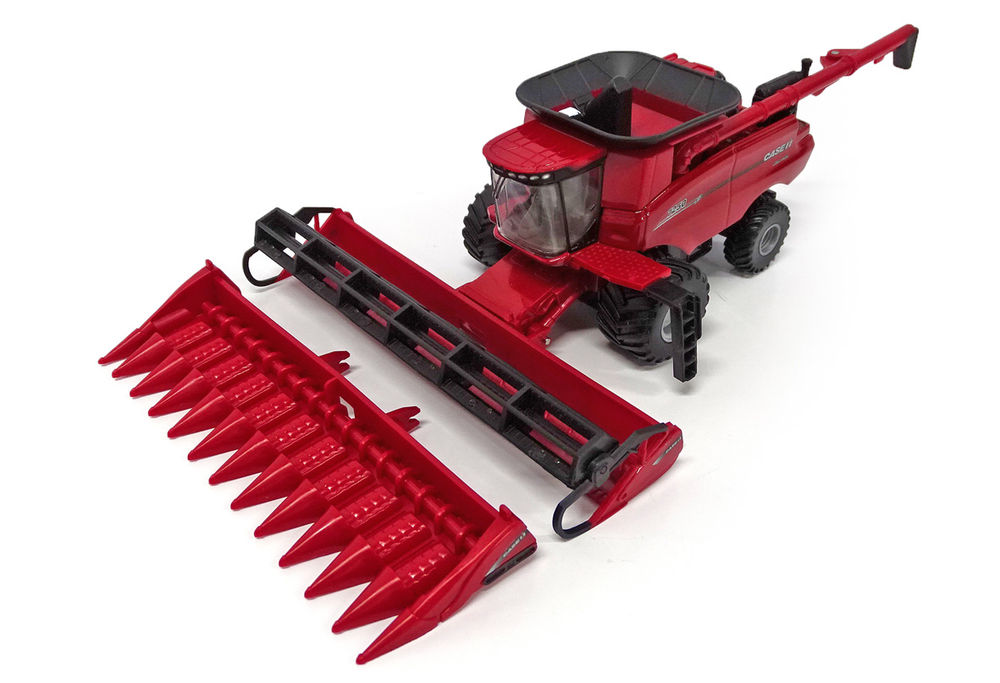 CASEIH 7250 HEADER with GRAIN + CORN FRONTS scale model by Collector Models
