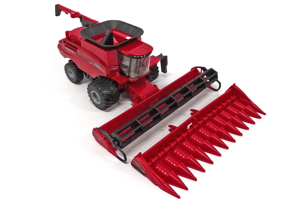 CASEIH 7250 HEADER with GRAIN + CORN FRONTS scale model by Collector Models
