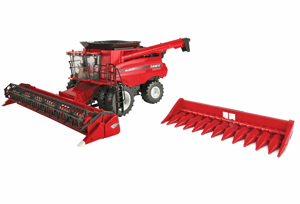 CASEIH 8240 AFS HEADER on DUALS  Big Farm Series  this is a big model scale model by Collector Models