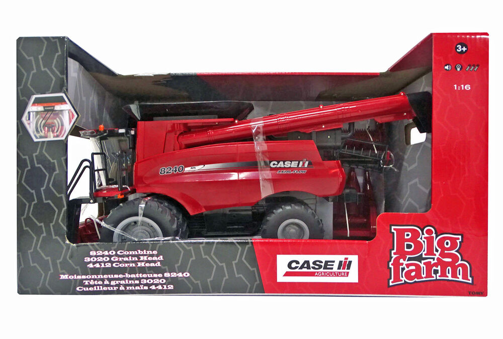 CASEIH 8240 AFS HEADER on DUALS  Big Farm Series  this is a big model scale model by Collector Models
