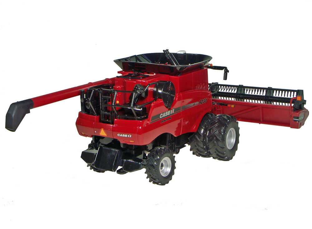 CASEIH 9230 HEADER with DUALS plus Grain and Corn heads   Prestige Series scale model by Collector Models