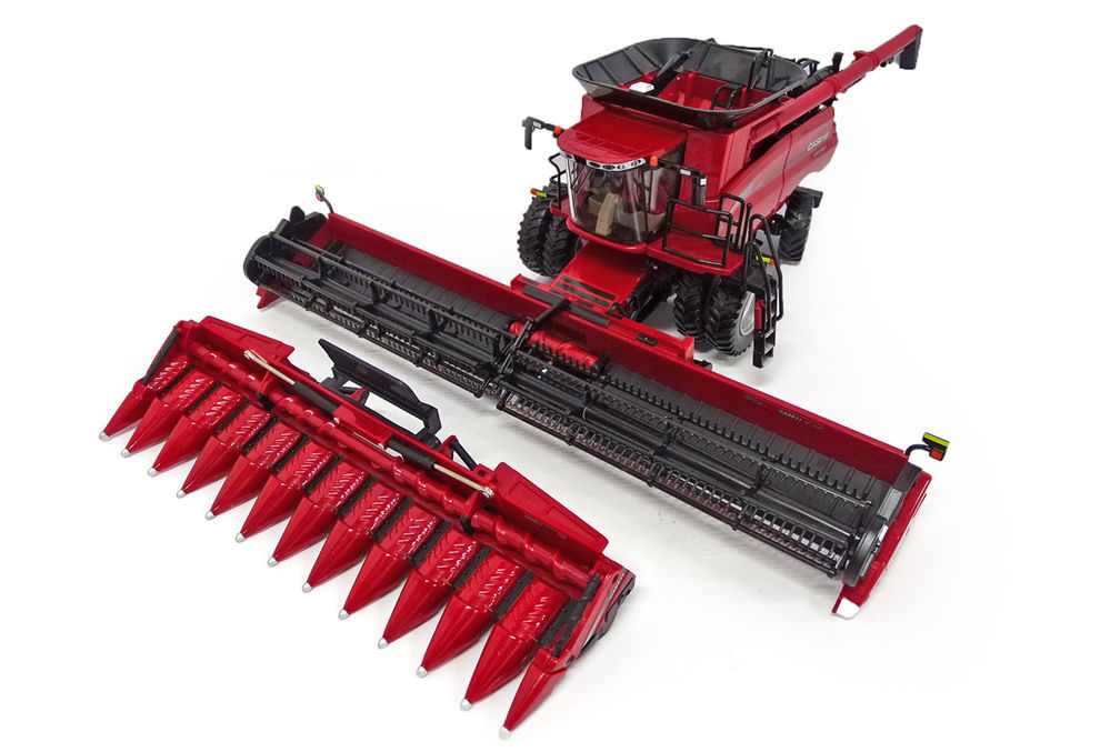 CASEIH 9250 HEADER with 40ft DRAPER GRAIN FRONT  Presige Series scale model by Collector Models