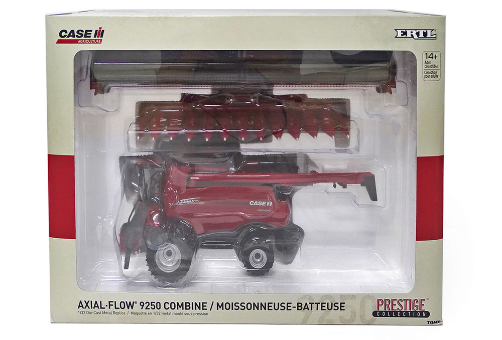 CASEIH 9250 HEADER with 40ft DRAPER GRAIN FRONT  Presige Series scale model by Collector Models