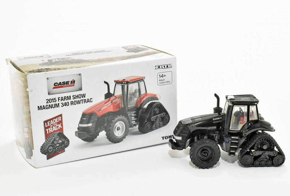 CASEIH MAGNUM 340 ROWTRAC TRACTOR Special 2015 Farm Show  Black Chrome Edn scale model by Collector Models