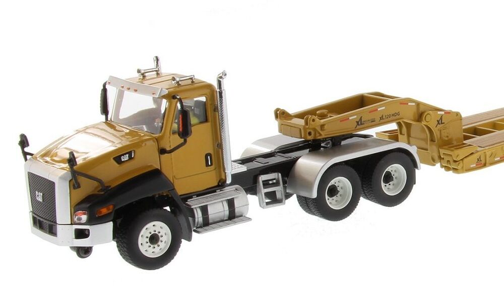 CAT CT660 Day Cab and XL 120 Low Profile HDG Trailer scale model by Collector Models