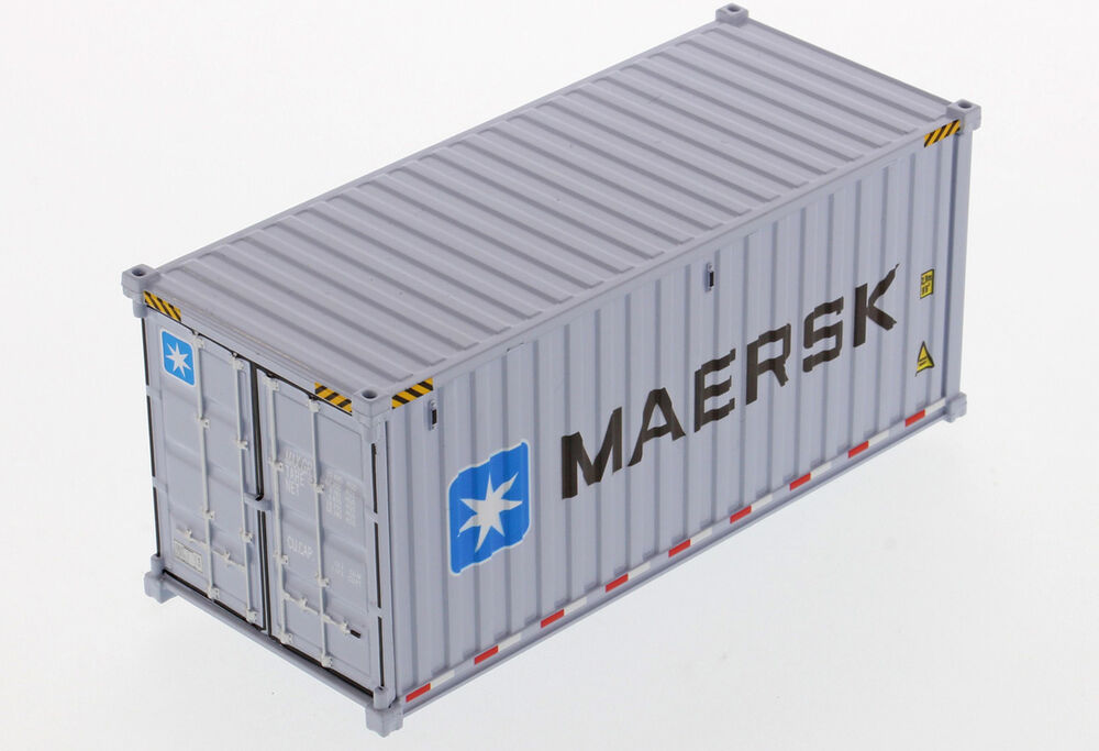 COLLECTOR MODELS 20 ft 6 m SHIPPING CONTAINER   Maersk or tex scale model by Collector Models