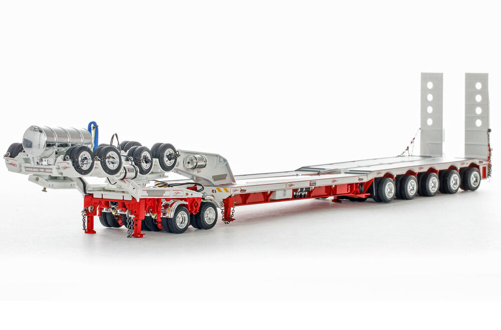 DRAKE 5 x 8 SWINGWING DROP DECK TRAILER w 2 x 8 DOLLY Bowers livery scale model by Collector Models