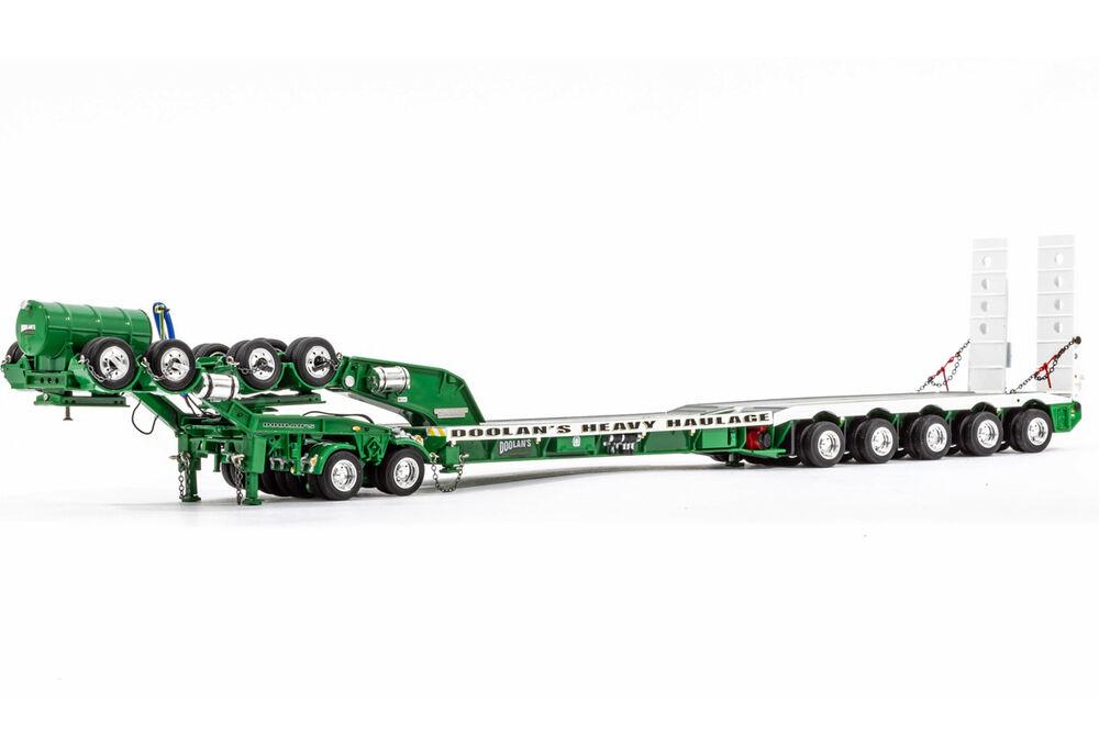 DRAKE 5 x 8 SWINGWING DROP DECK TRAILER w 2 x 8 DOLLY  Doolans livery scale model by Collector Models