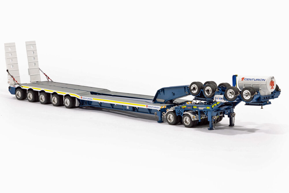 DRAKE 5x8 SWING WING DROP DECK LOW LOADER w 2x8 DOLLY  Centurion scale model by Collector Models