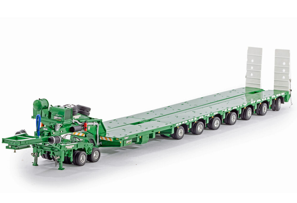 DRAKE 7x8 STEERABLE LOW LOADER with 2x8 DOLLY   Doolan Heavy Haulage scale model by Collector Models