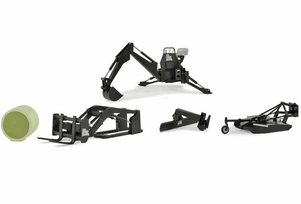 ERTL IMPLEMENT ASORTMENT plastic for ERTL Big Farm tractors scale model by Collector Models