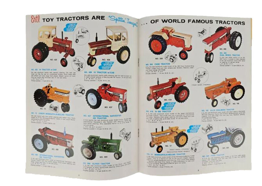 ERTL TOY CATALOGUE SET 1962 to 1973 scale model by Collector Models