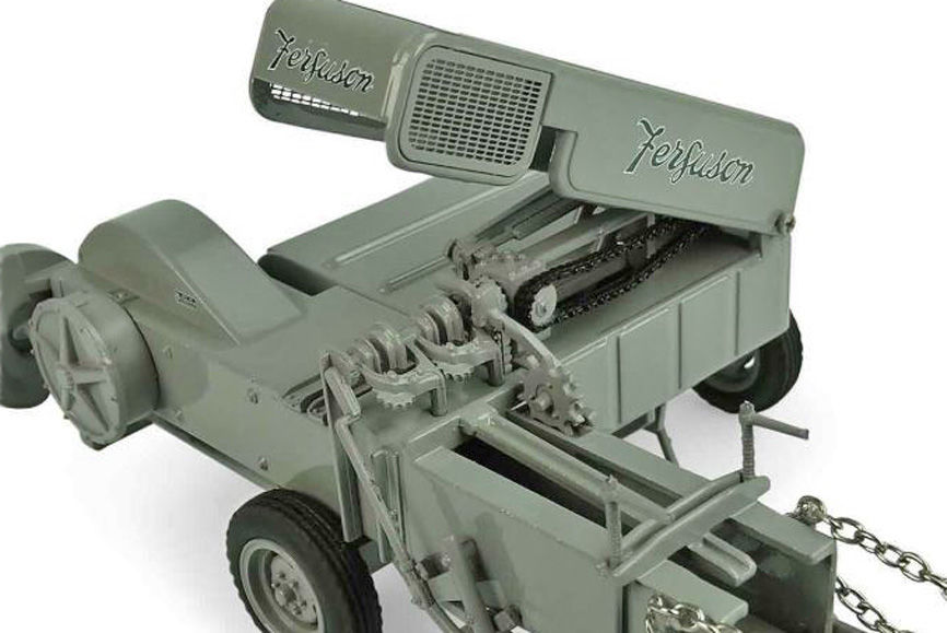 FERGUSON TO35 TRACTOR with No 12 SQUARE BALER   Limited availability scale model by Collector Models