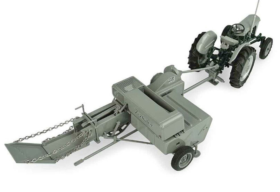 FERGUSON TO35 TRACTOR with No 12 SQUARE BALER   Limited availability scale model by Collector Models
