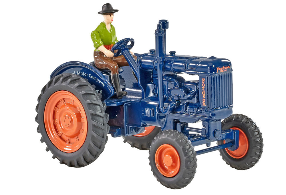 FORDSON E27 MAJOR TRACTOR with DRIVER  BRITAINS 100th Anniversary edition scale model by Collector Models