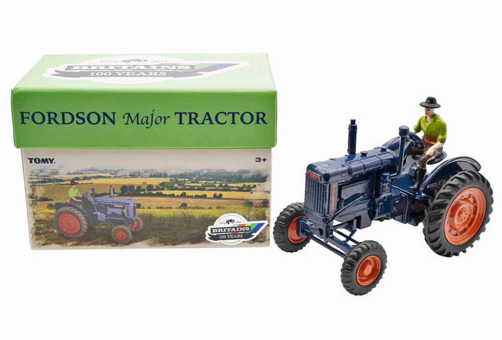 FORDSON E27 MAJOR TRACTOR with DRIVER  BRITAINS 100th Anniversary edition scale model by Collector Models