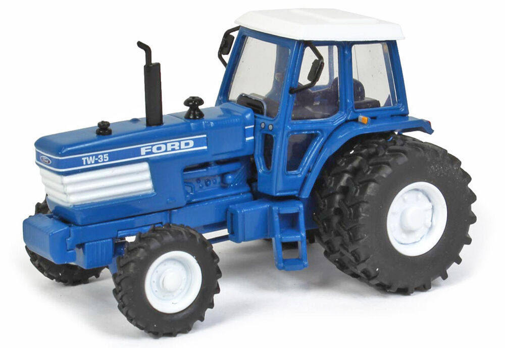 FORD TW 35 MFWD TRACTOR with CABIN + DUALS  High Detail model scale model by Collector Models