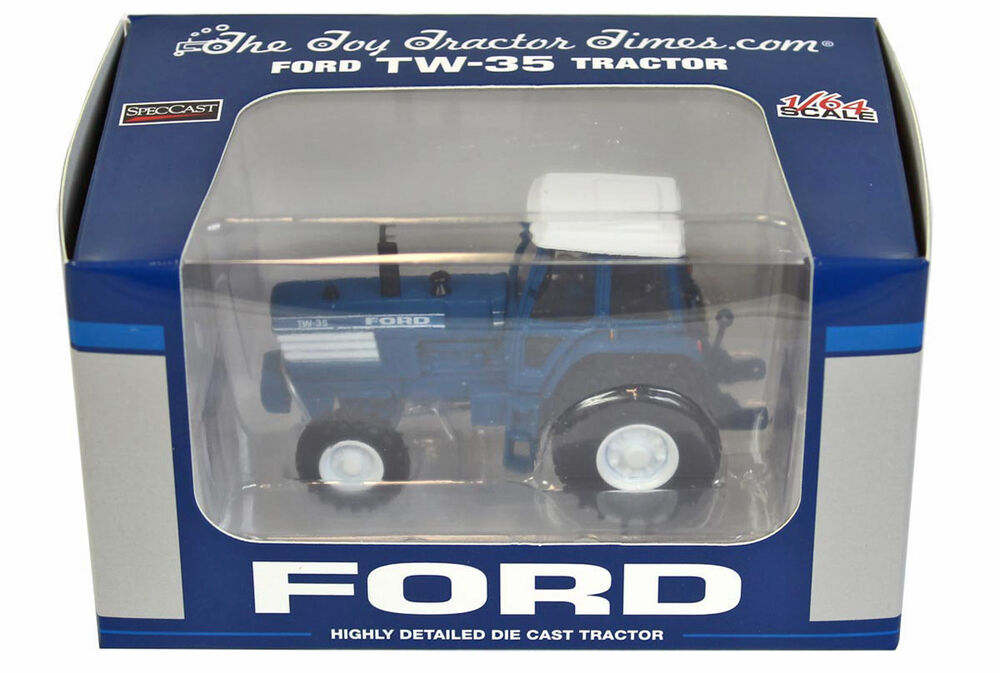 FORD TW 35 MFWD TRACTOR with CABIN + DUALS  High Detail model scale model by Collector Models
