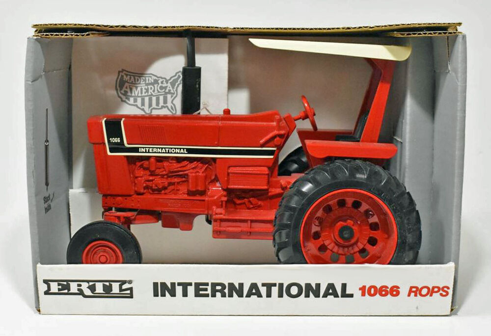 IH 1066 with ROPS CANOPY  black stripe  Special Edition  March 1991 scale model by Collector Models