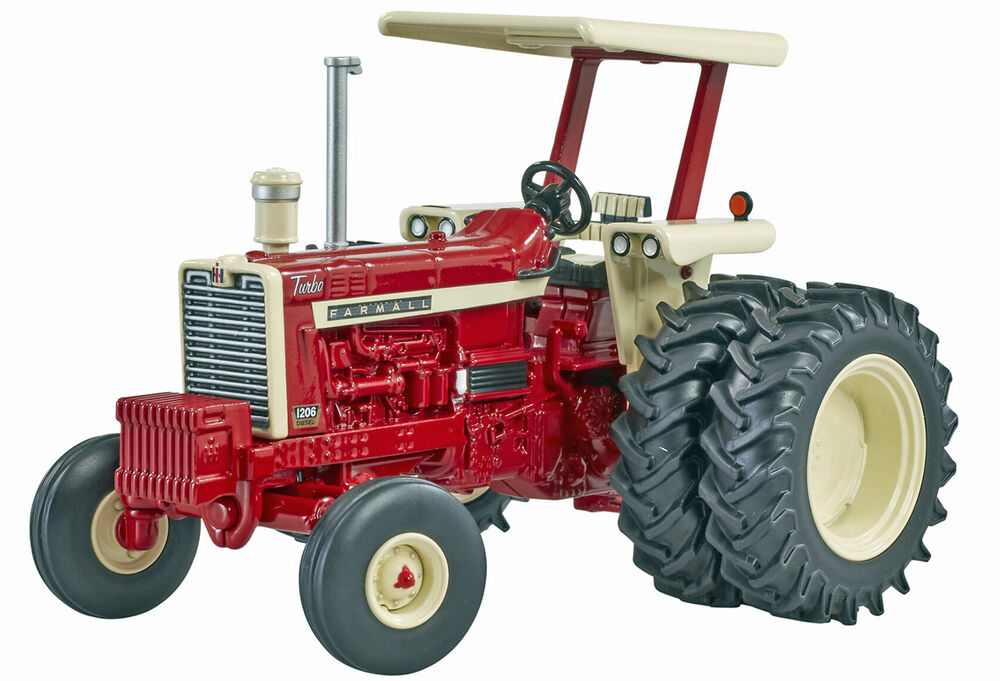 IH FARMALL 1206 with Duals and ROPS   Britains 100th Anniversary tractor scale model by Collector Models