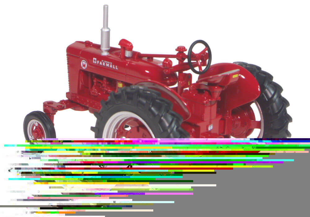 IH FARMALL SUPER M TRACTOR with wide front axle   Prestige Series scale model by Collector Models