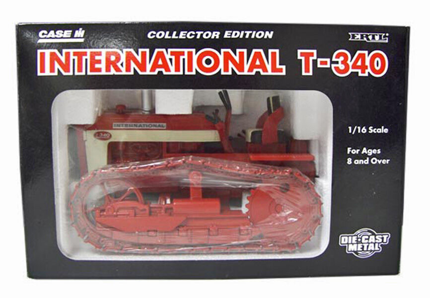 IH T 340 CRAWLER TRACTOR  Metal tracks  Collector Edition scale model by Collector Models