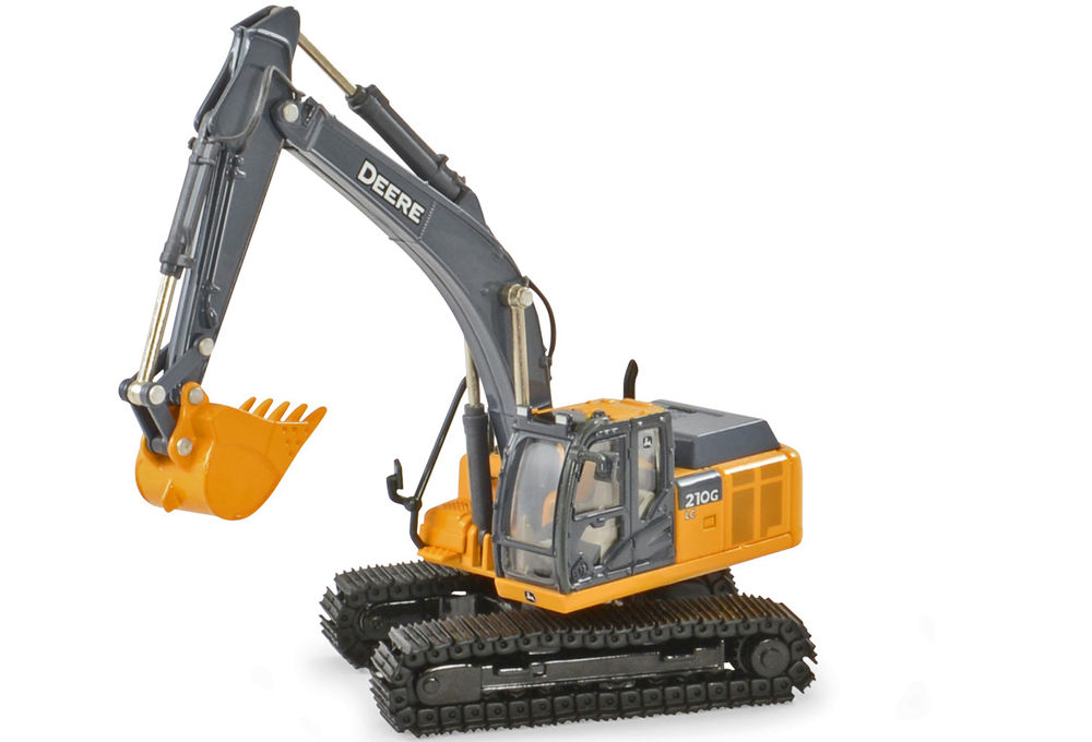 JOHN DEERE 210G LC EXCAVATOR with METAL TRACKS  Prestige Series scale model by Collector Models
