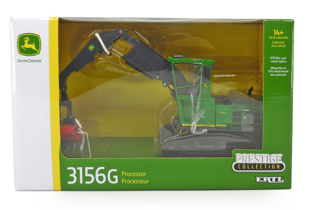 JOHN DEERE 3156G LOG PROCESSOR with WARATAH HEAD  Prestige Series scale model by Collector Models