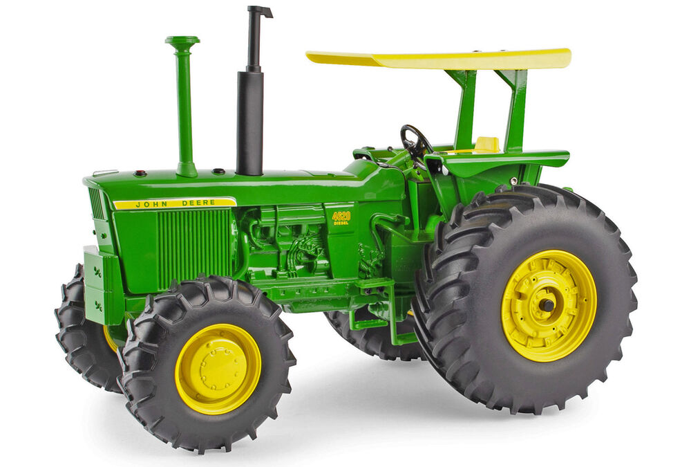 JOHN DEERE 4620 FWA TRACTOR with ROPS  Special 50th Anniversary edition scale model by Collector Models