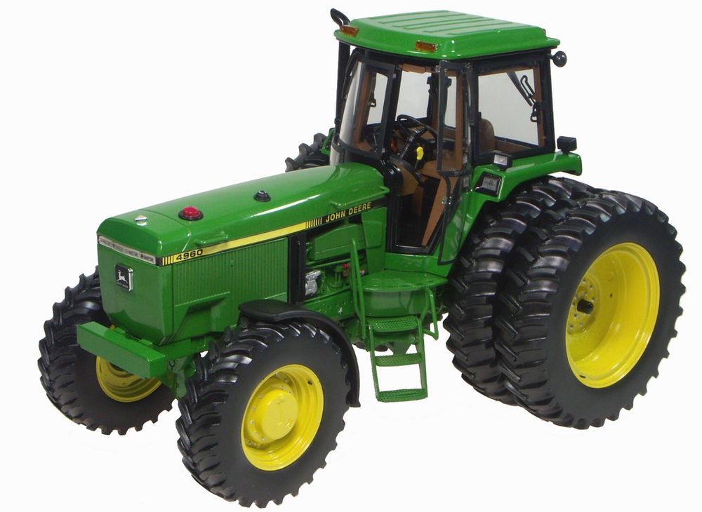 JOHN DEERE 4960 MFWD TRACTOR with rear Duals  Precision Key No 10 scale model by Collector Models