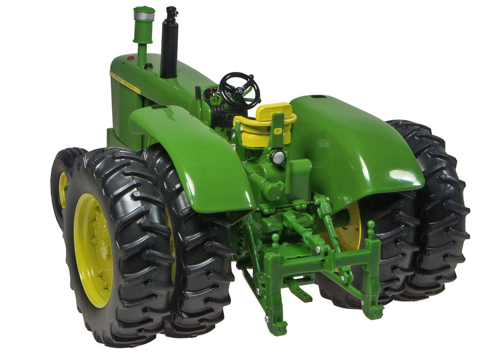 JOHN DEERE 5010 TRACTOR with Rear Duals  50th Anniversary  No Box scale model by Collector Models