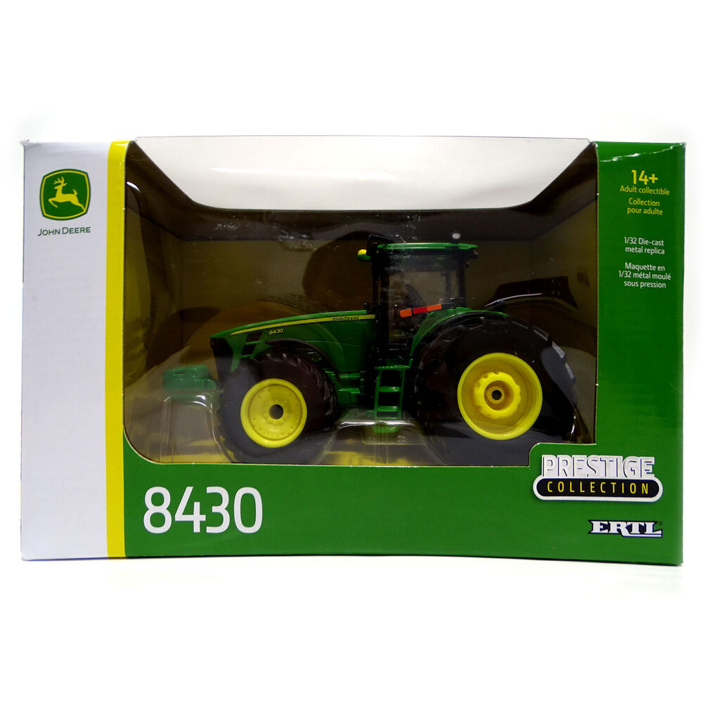 JOHN DEERE 8430 ROW CROP TRACTOR with Frt + Rr DUALS   Prestige series scale model by Collector Models