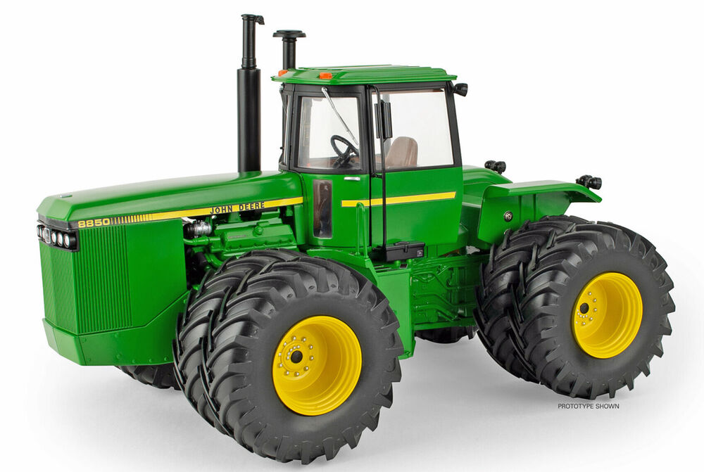 JOHN DEERE 8850 4WD TRACTOR on DUALS  Prestige Select series scale model by Collector Models