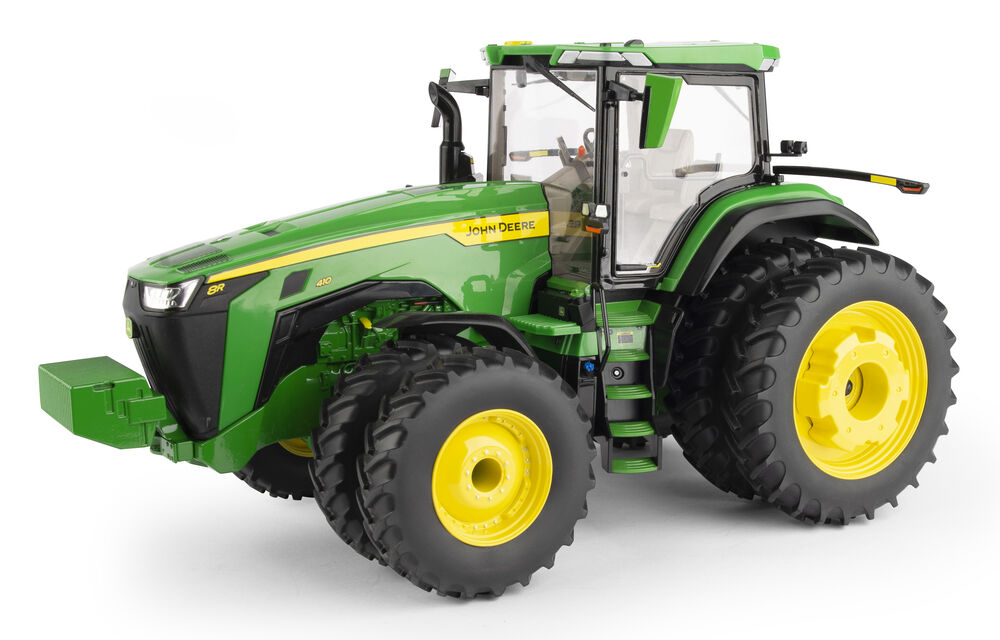 JOHN DEERE 8R 410 TRACTOR with Frt + Rr DUALS  Prestige edition scale model by Collector Models