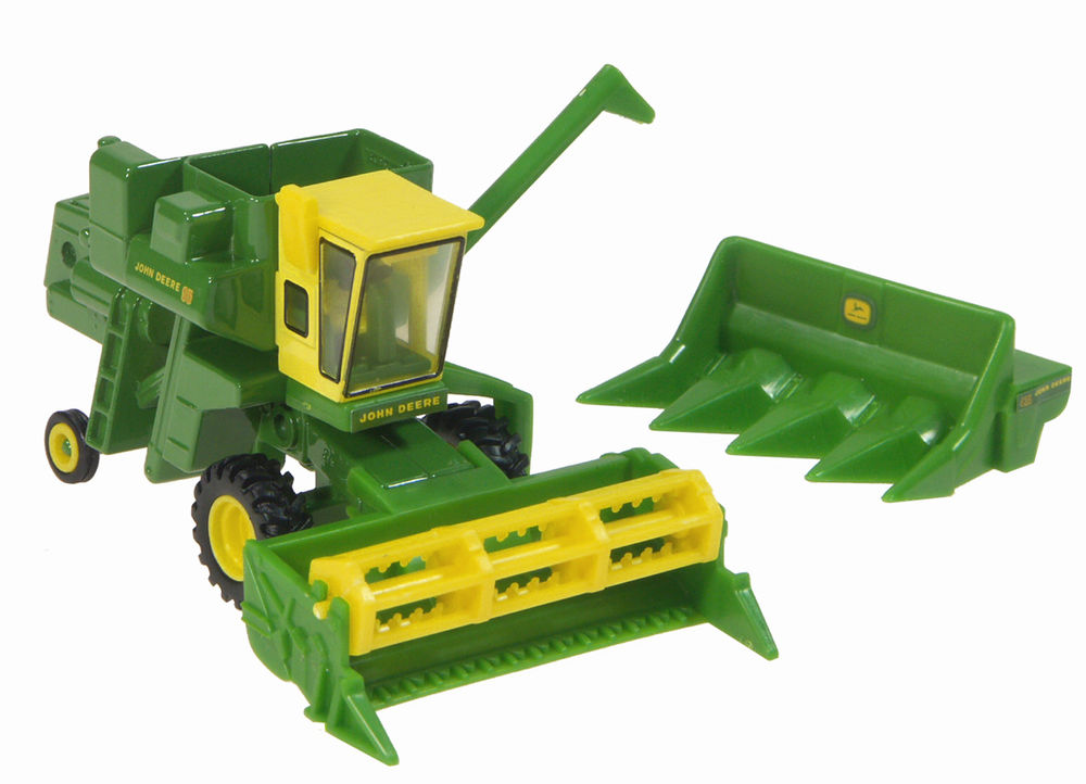 JOHN DEERE 95 HEADER with Grain and Corn fronts scale model by Collector Models