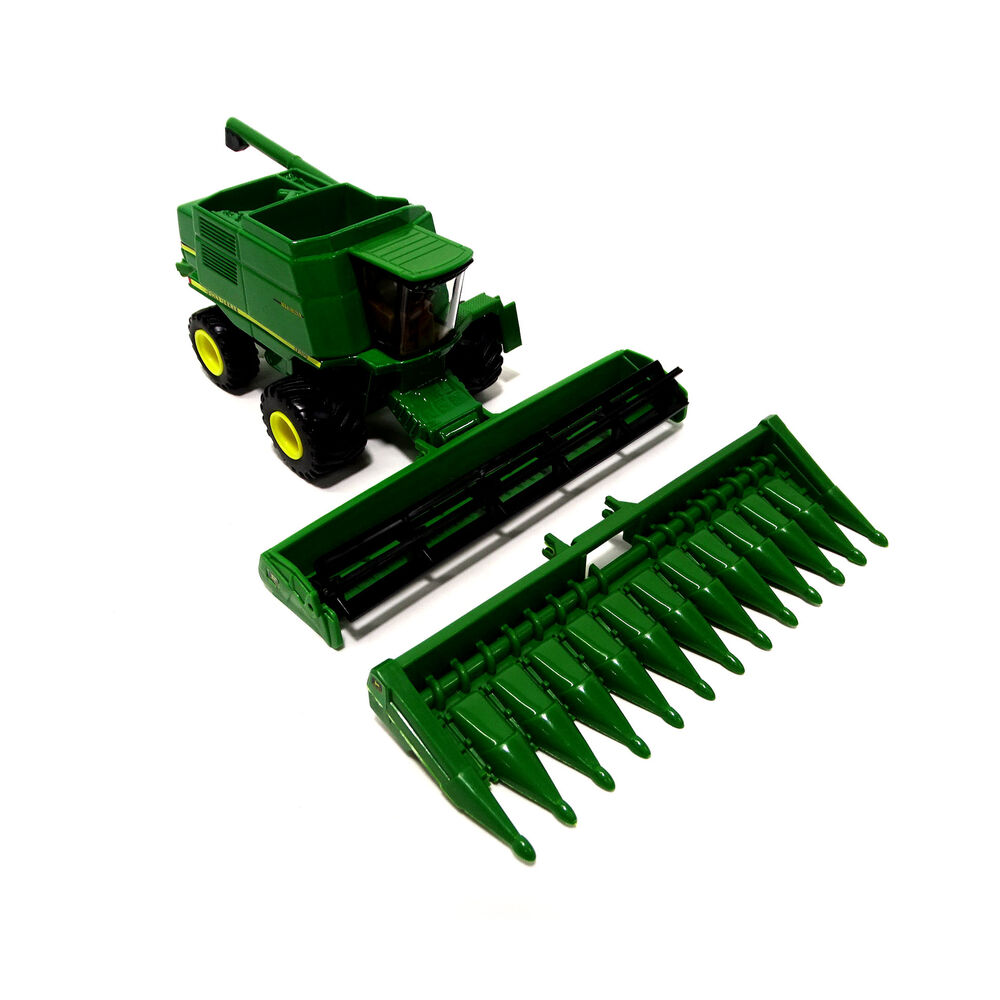 JOHN DEERE 9610 MAXIMIZER HEADER with grain and corn fronts scale model by Collector Models
