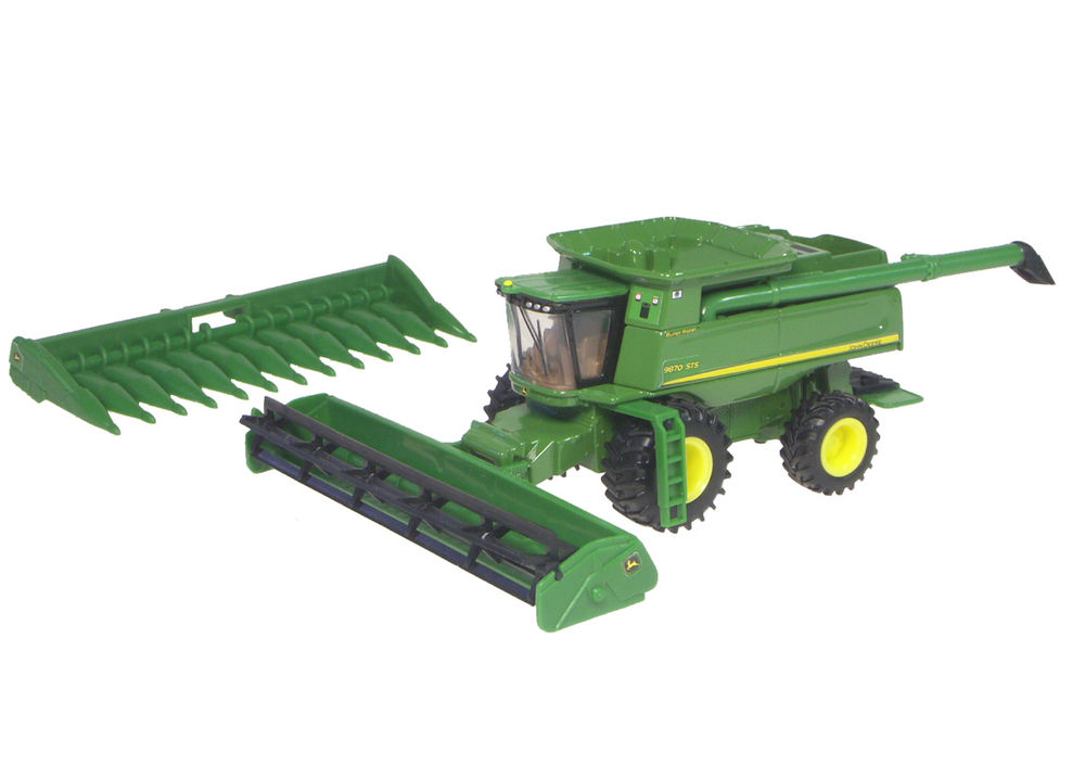 JOHN DEERE 9870 STS Bullet Rotor HEADER with Draper Front scale model by Collector Models